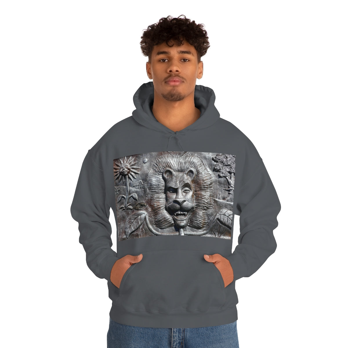 Lion's Friends Forever - Unisex Heavy Blend Hooded Sweatshirt - Fry1Productions