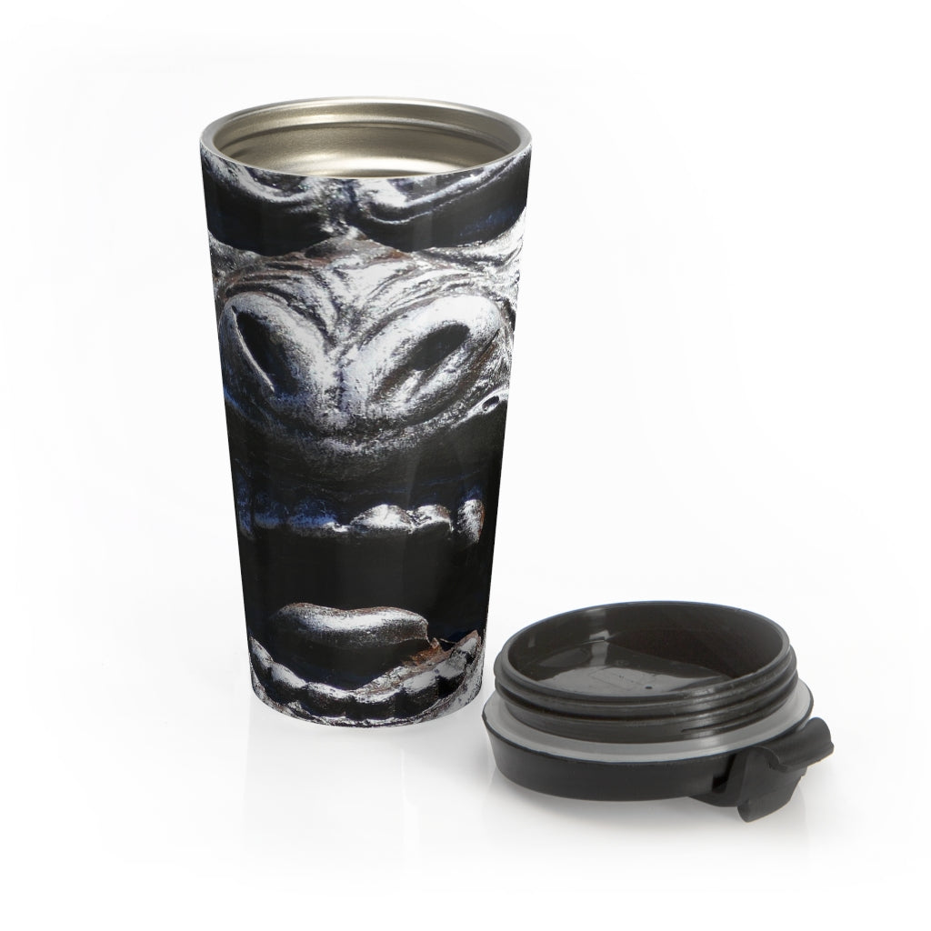 "Frenzy Scream" - Stainless Steel Travel Mug 15 oz - Fry1Productions