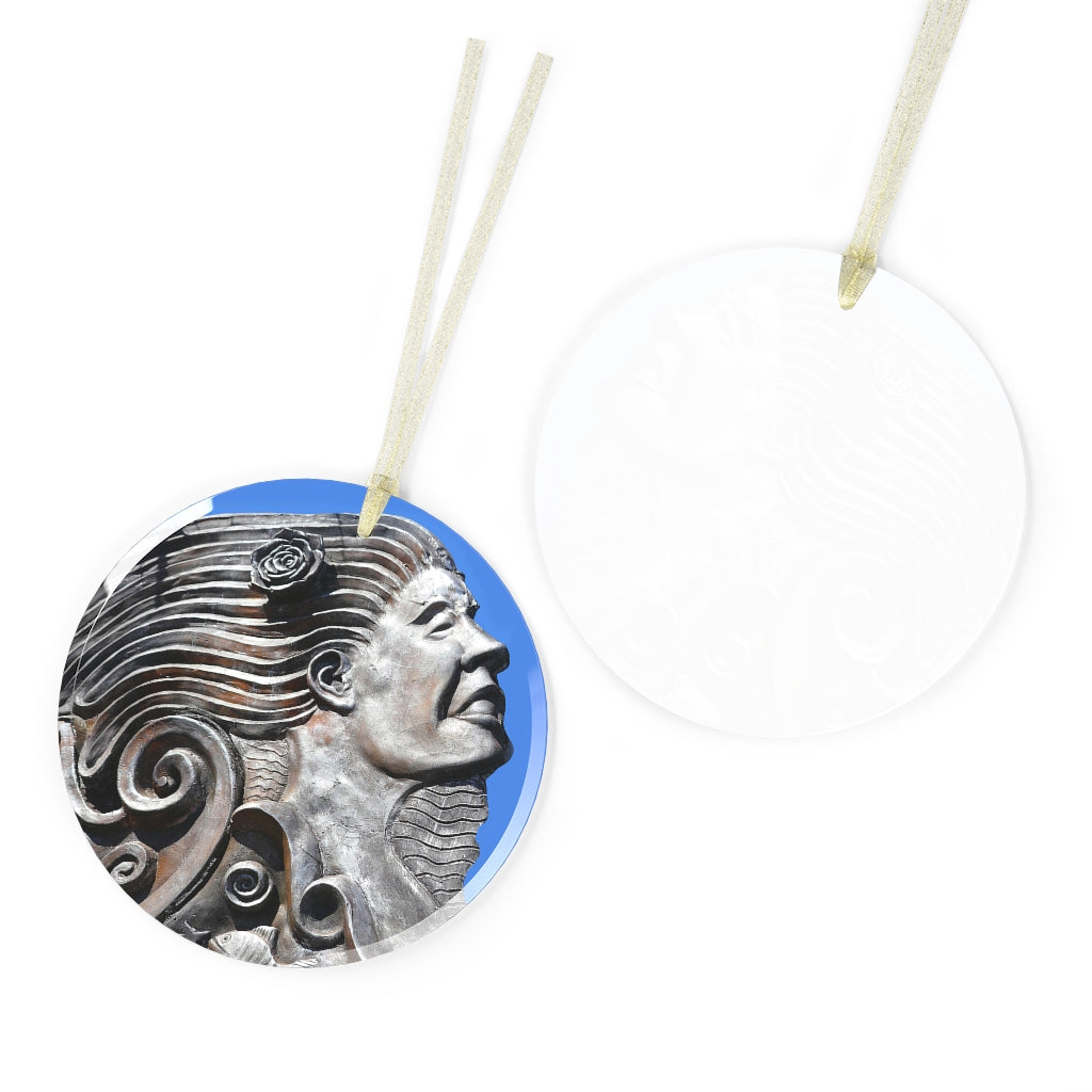 Nymph Beauty - Glass Ornament - Fry1Productions