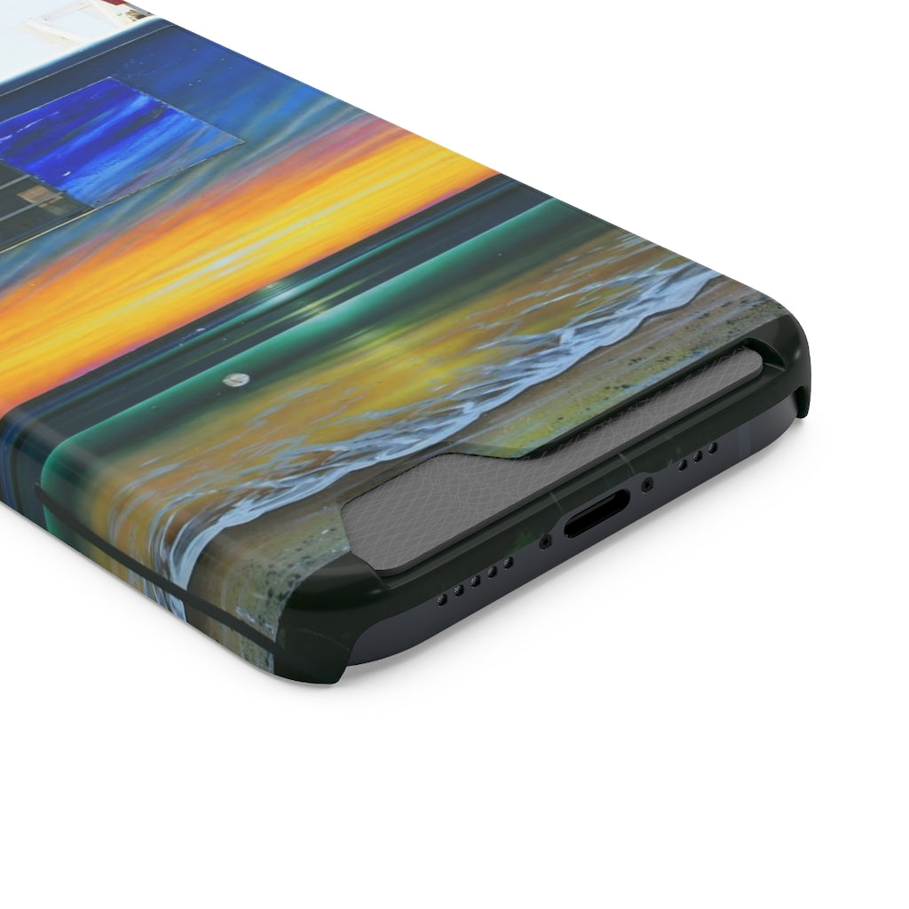 "Fumis Aloha" - Galaxy S22 S21 & iPhone 13 Case With Card Holder - Fry1Productions