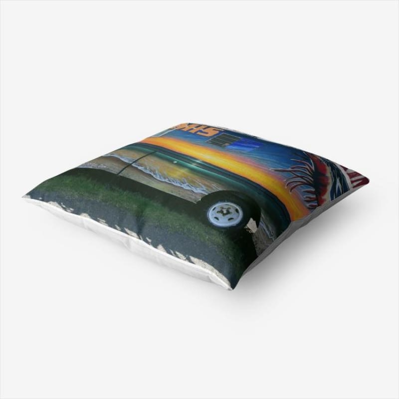Fumis Aloha - Hypoallergenic Throw Pillow - Fry1Productions