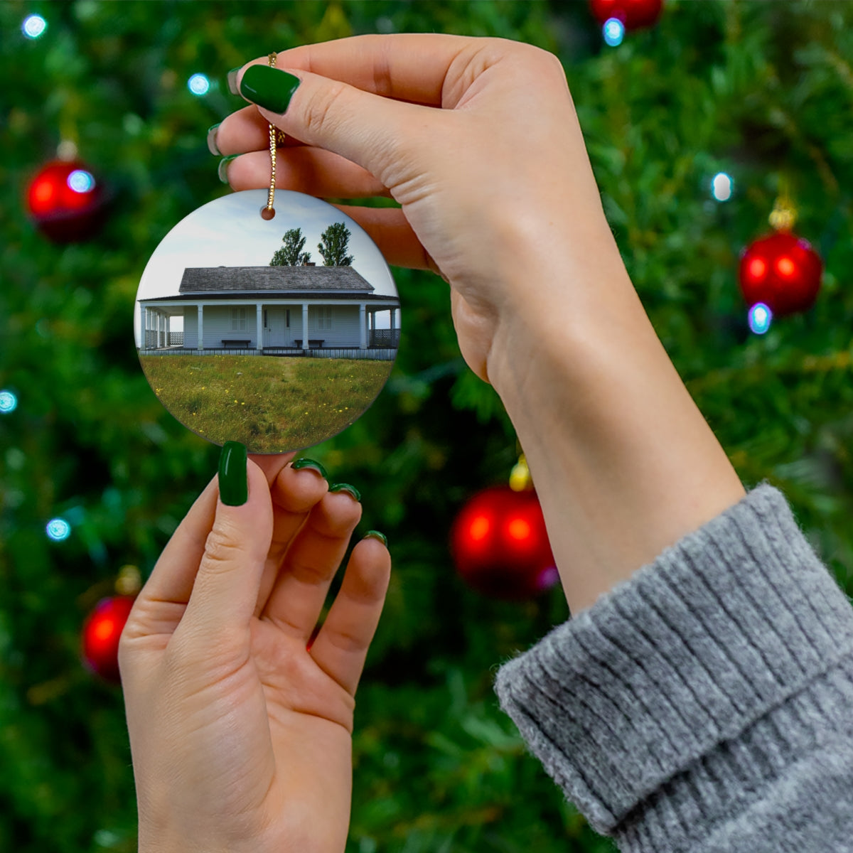 Tenacious Sentinel - Ceramic Ornaments - Fry1Productions