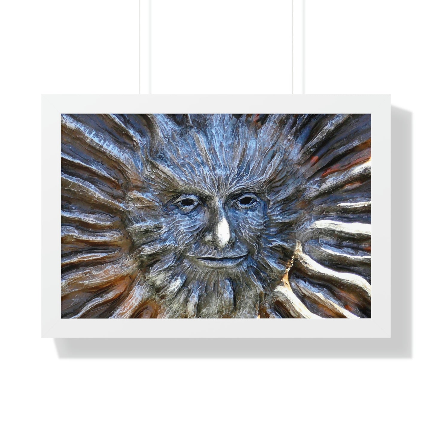 Sun God - Framed Horizontal Poster - Fry1Productions