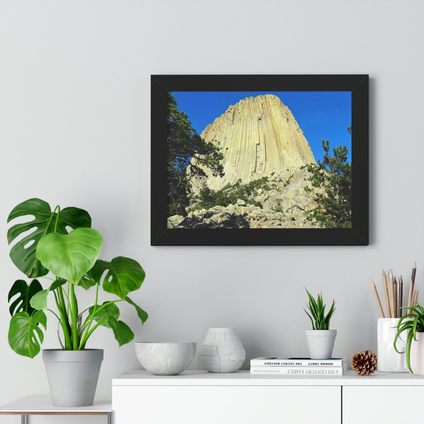 Reaching Heaven - Framed Horizontal Poster - Fry1Productions