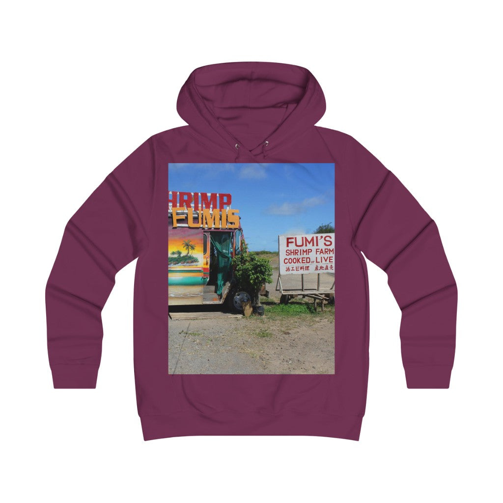 "Kaulana Delights" - Girlie College Hoodie - Fry1Productions