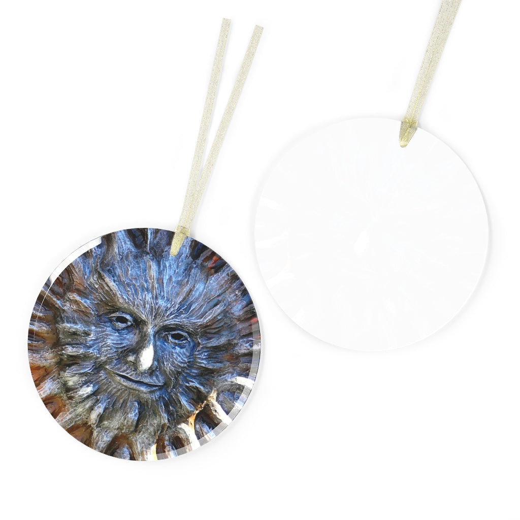Sun God - Glass Ornament - Fry1Productions