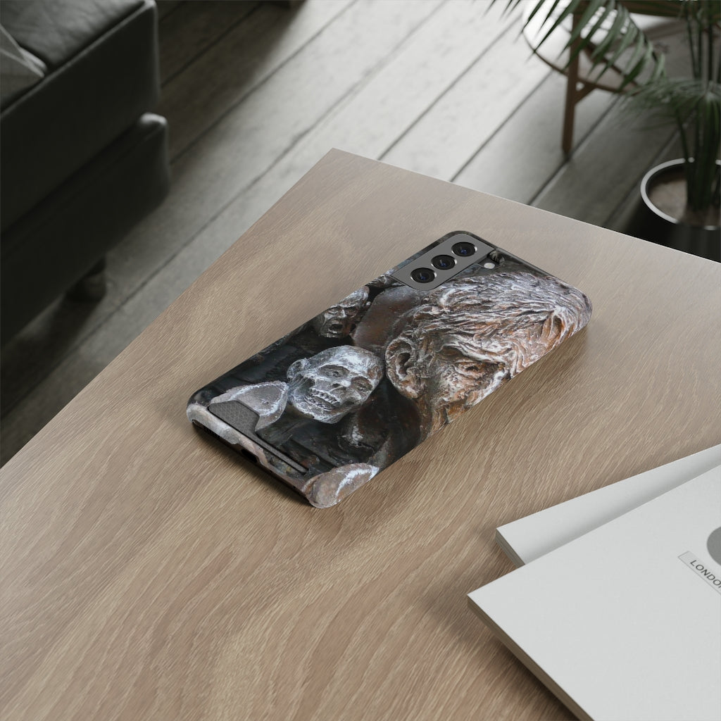 "Waiting for the King" - Galaxy S22 S21 & iPhone 13 Case With Card Holder - Fry1Productions
