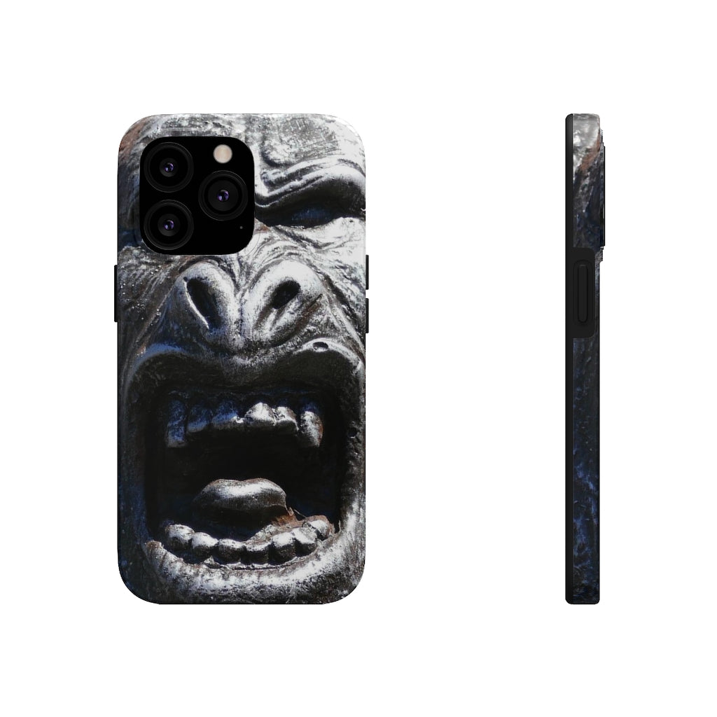 Frenzy Scream - iPhone Tough Case - Fry1Productions