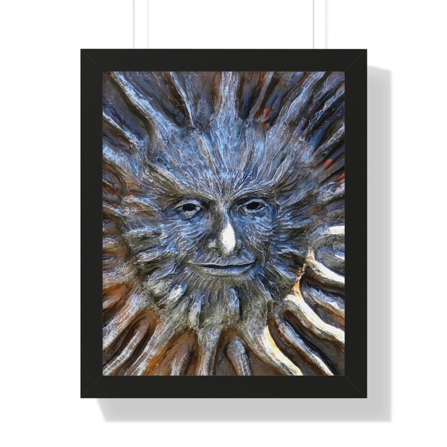 Sun God - Framed Vertical Poster - Fry1Productions