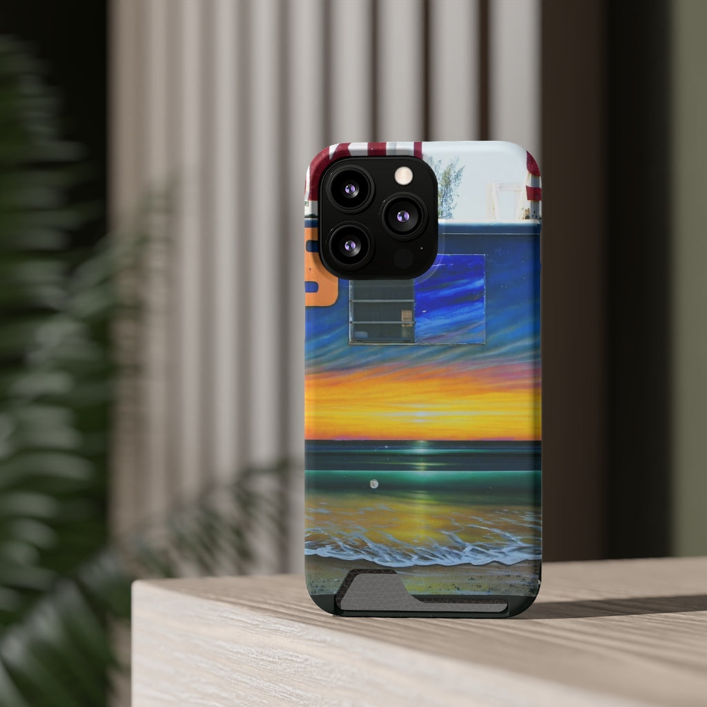 "Fumis Aloha" - Galaxy S22 S21 & iPhone 13 Case With Card Holder - Fry1Productions