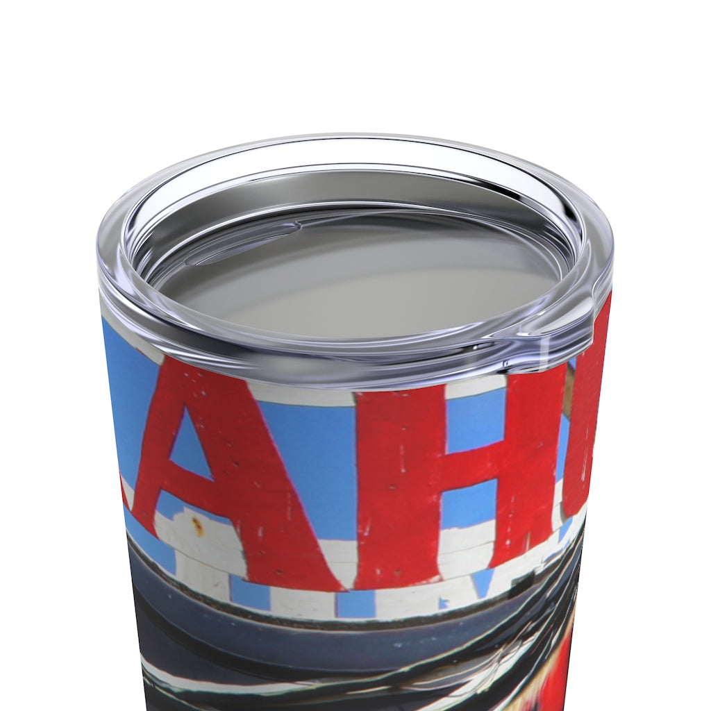 "Kahuku Kai" - Stainless Steel Tumbler 20 oz - Fry1Productions