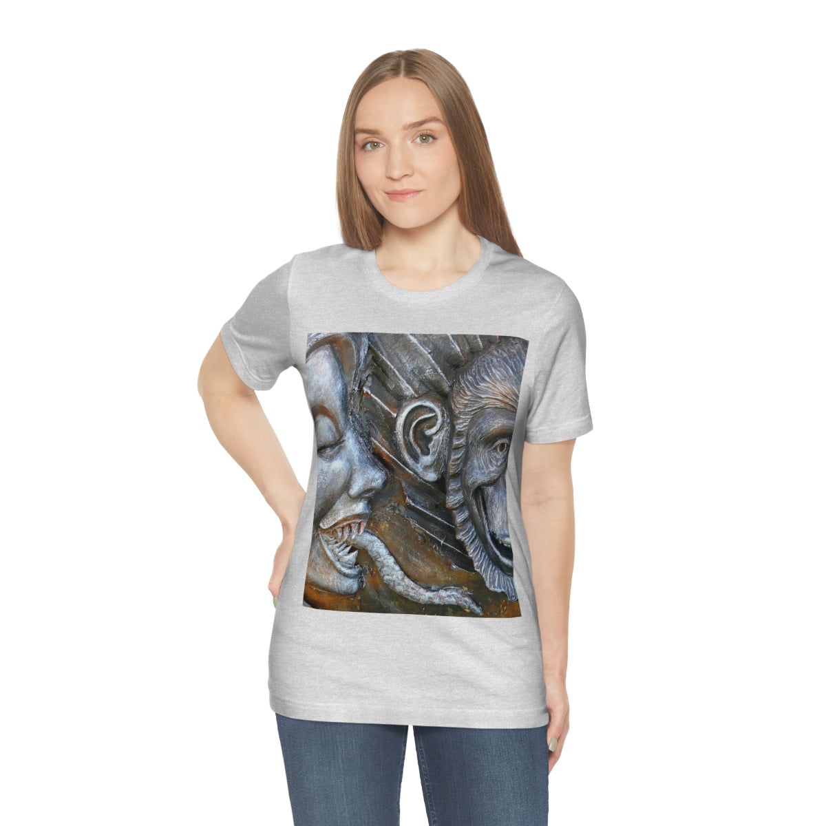 Snakily Speaking - Unisex Jersey Short Sleeve T-Shirt - Fry1Productions