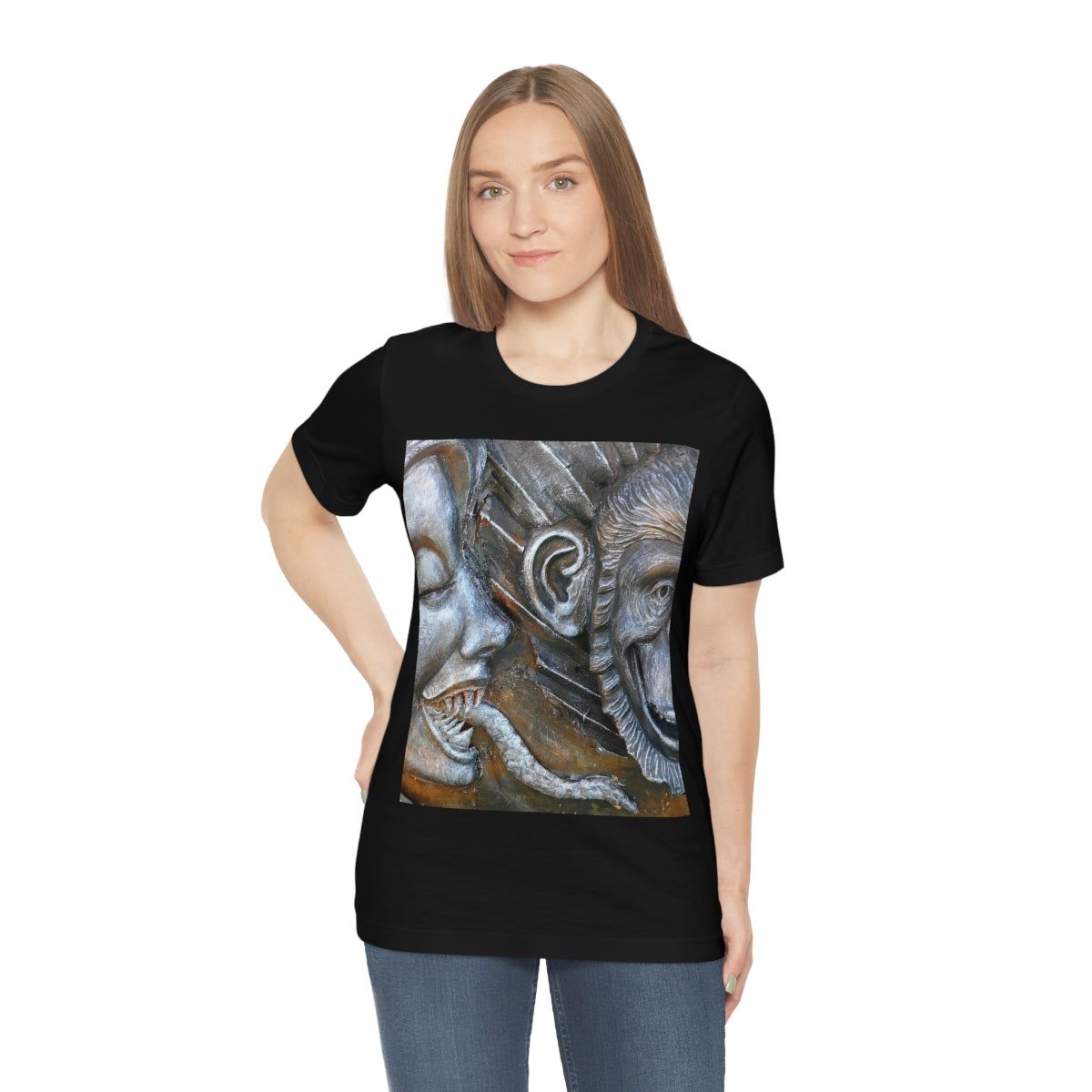 Snakily Speaking - Unisex Jersey Short Sleeve T-Shirt - Fry1Productions