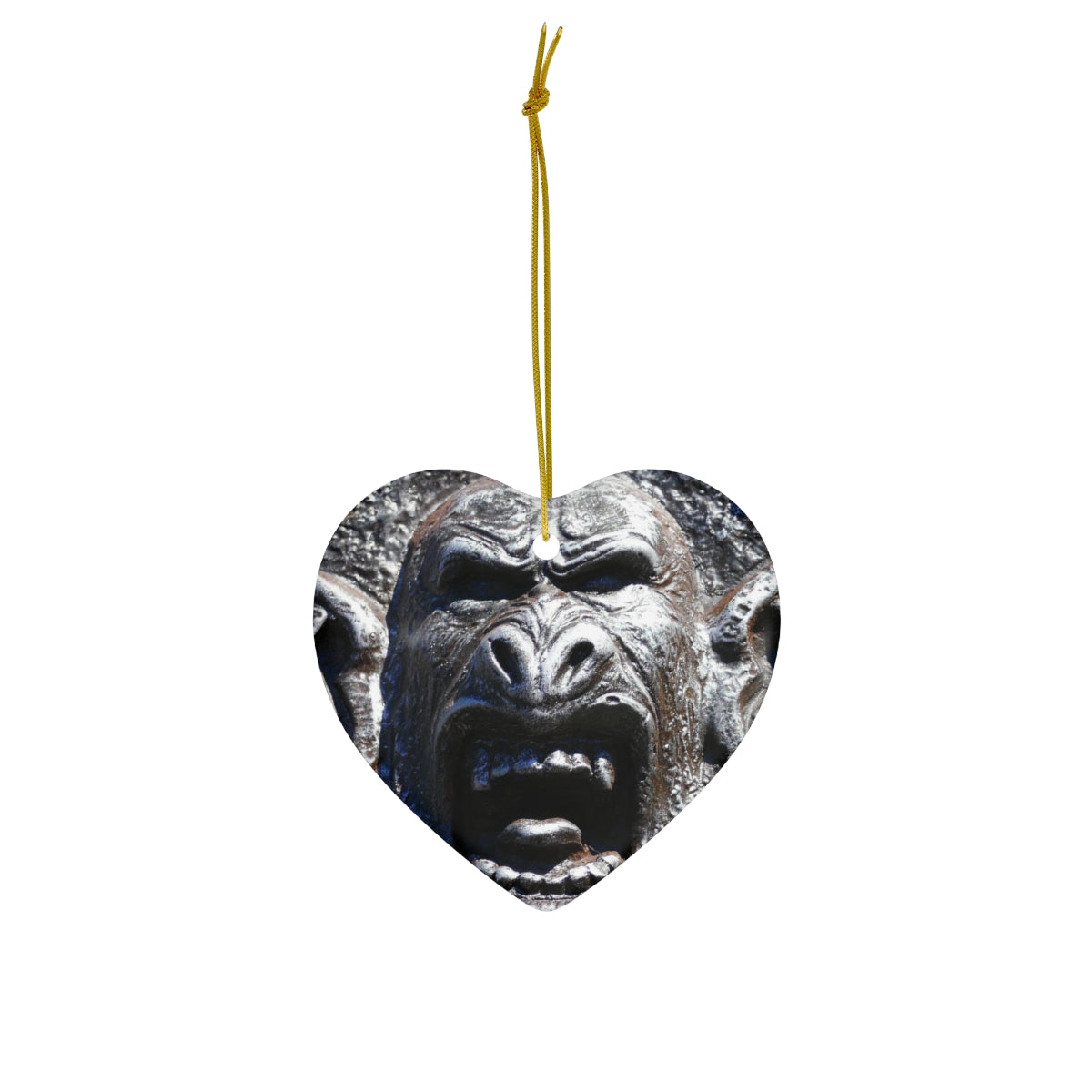 Frenzy Scream - Ceramic Ornaments - Fry1Productions