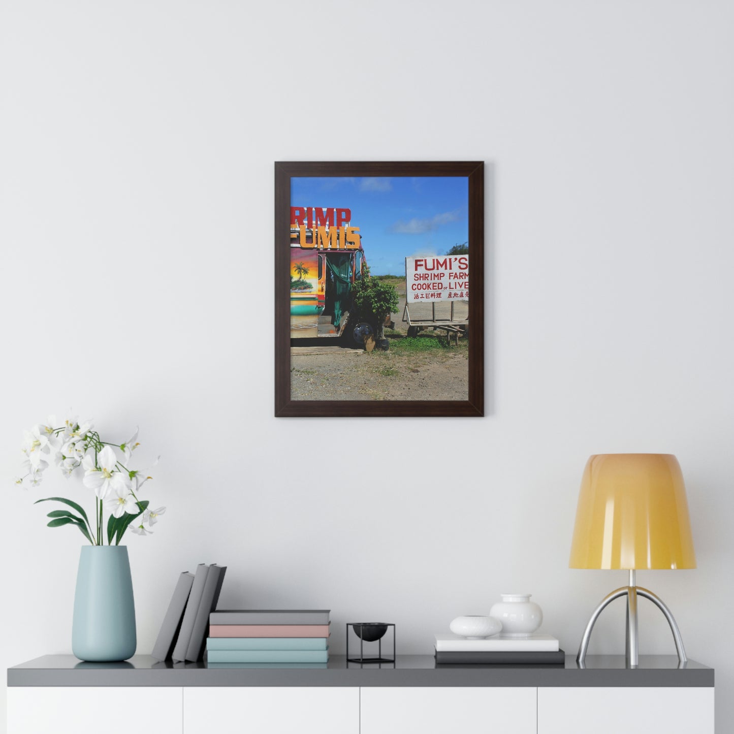 Kaulana Delights - Framed Vertical Poster - Fry1Productions