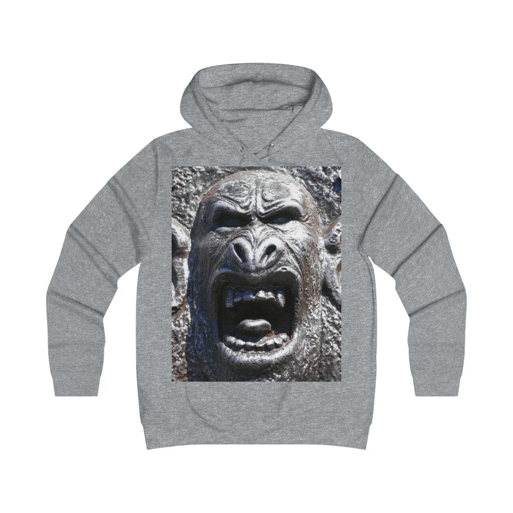 "Frenzy Scream" - Girlie College Hoodie - Fry1Productions