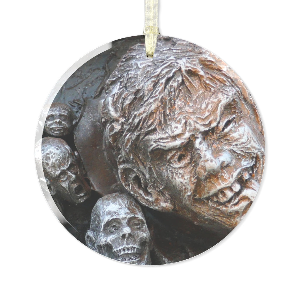 Waiting for the King - Glass Ornament - Fry1Productions