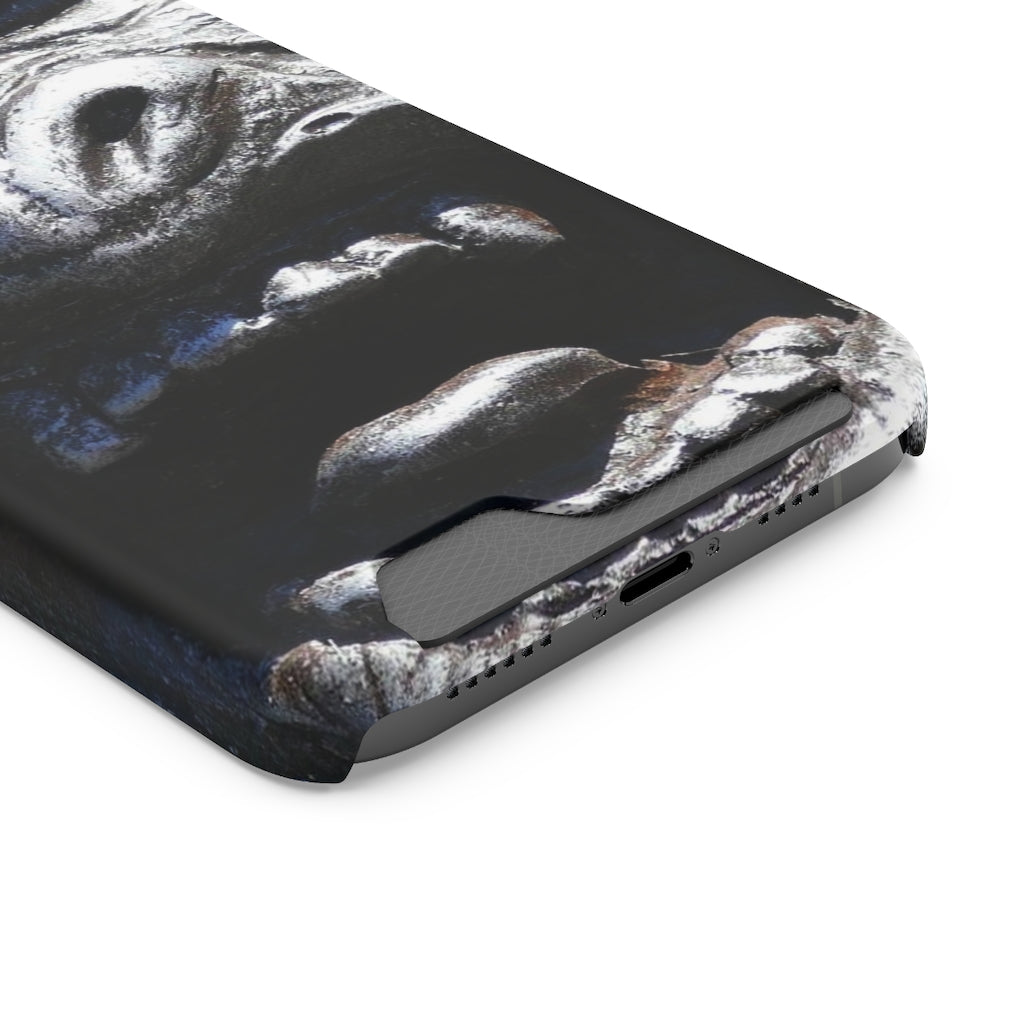 "Frenzy Scream" - Galaxy S22 S21 & iPhone 13 Case With Card Holder - Fry1Productions
