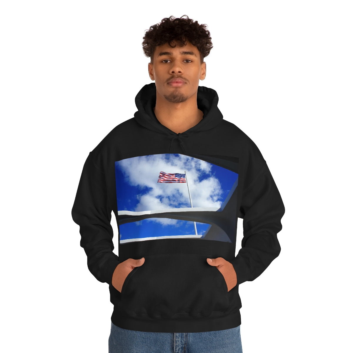 Bravery Honored Forever - Unisex Heavy Blend Hooded Sweatshirt - Fry1Productions