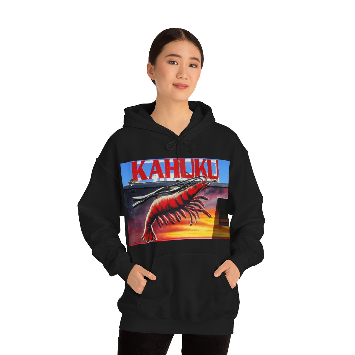 Kahuku Kai - Unisex Heavy Blend Hooded Sweatshirt - Fry1Productions