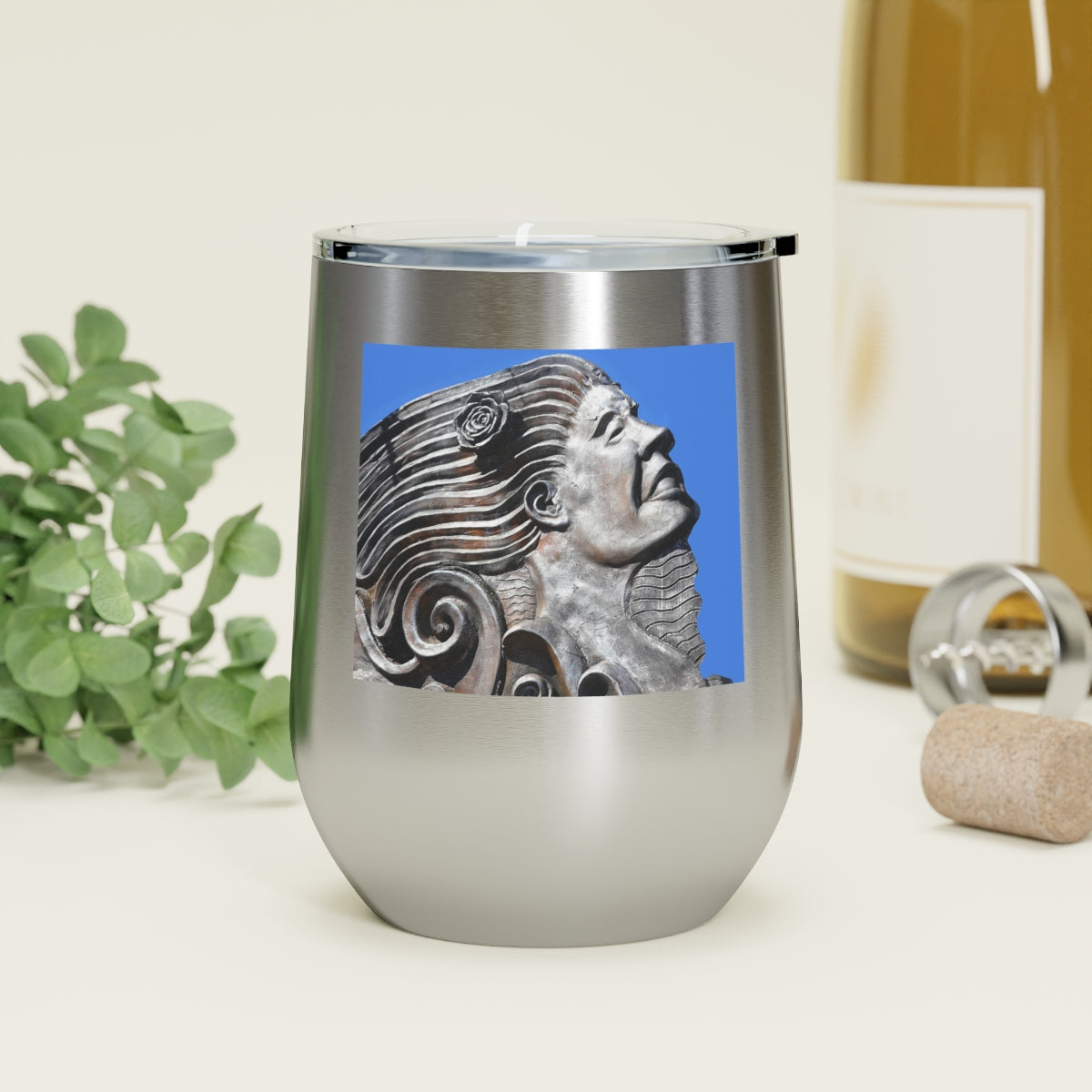 Nymph Beauty - 12 oz Insulated Wine Tumbler - Fry1Productions