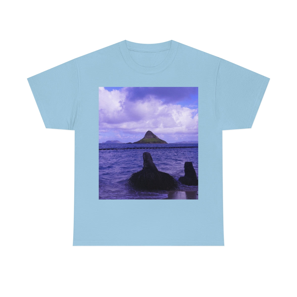 Wade To Chinaman's Hat - Unisex Heavy Cotton Tee - Fry1Productions