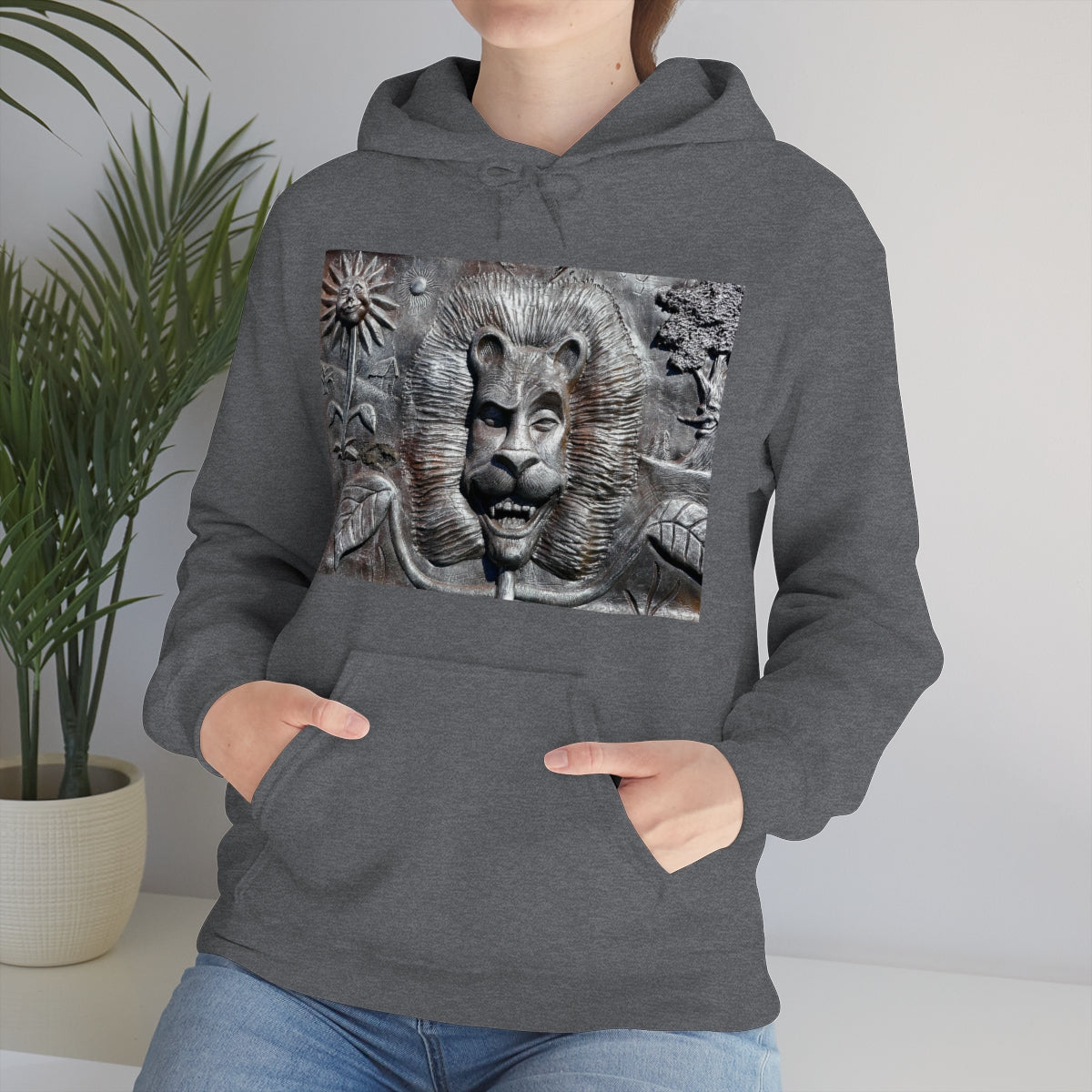 Lion's Friends Forever - Unisex Heavy Blend Hooded Sweatshirt - Fry1Productions