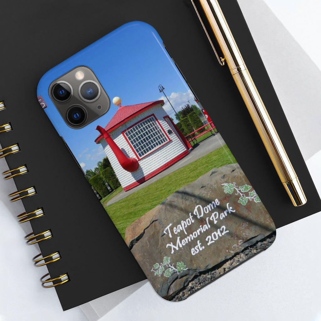 "Teapot Dome Memorial Park" - iPhone Tough Case - Fry1Productions