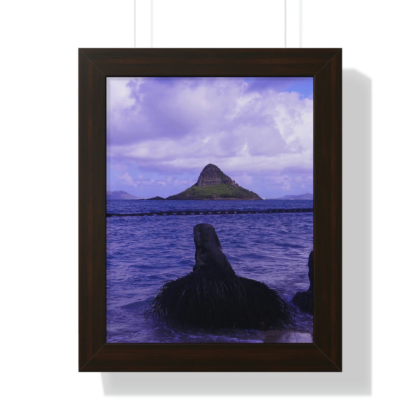 Wade To Chinaman's Hat - Framed Vertical Poster - Fry1Productions