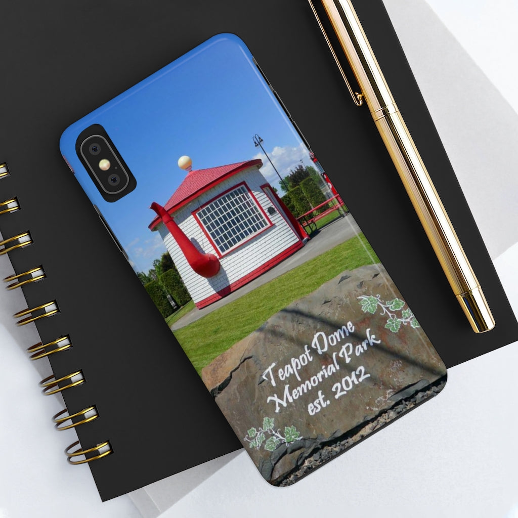 "Teapot Dome Memorial Park" - iPhone Tough Case - Fry1Productions