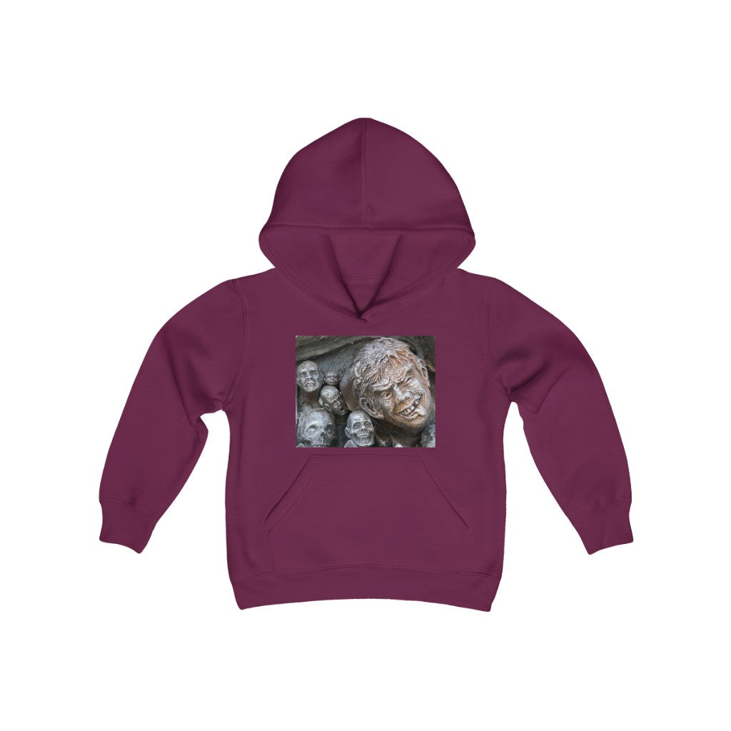 "Waiting for the King" - Youth Heavy Blend Hooded Sweatshirt - Fry1Productions