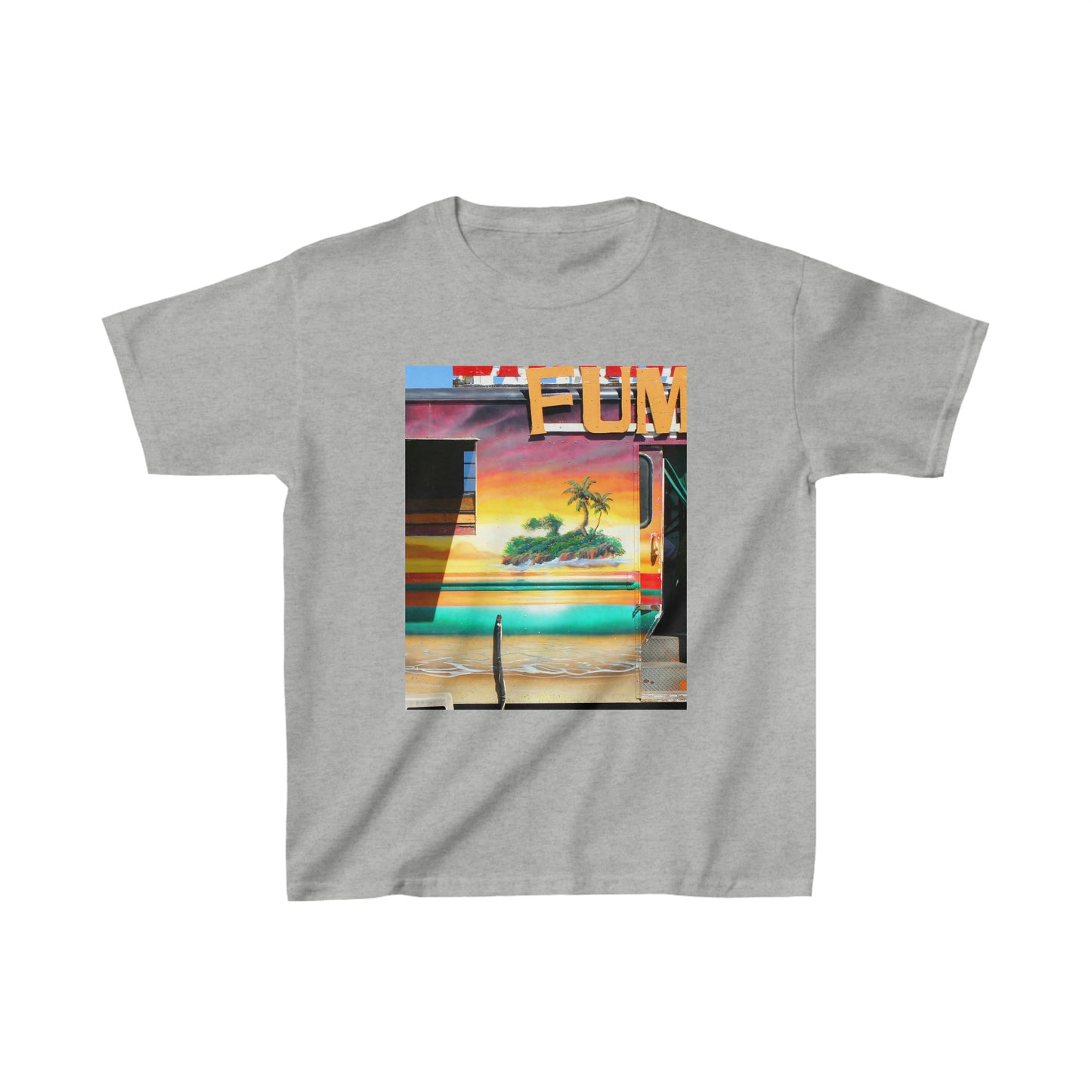 Island Love - Kids Cotton Tee - Fry1Productions