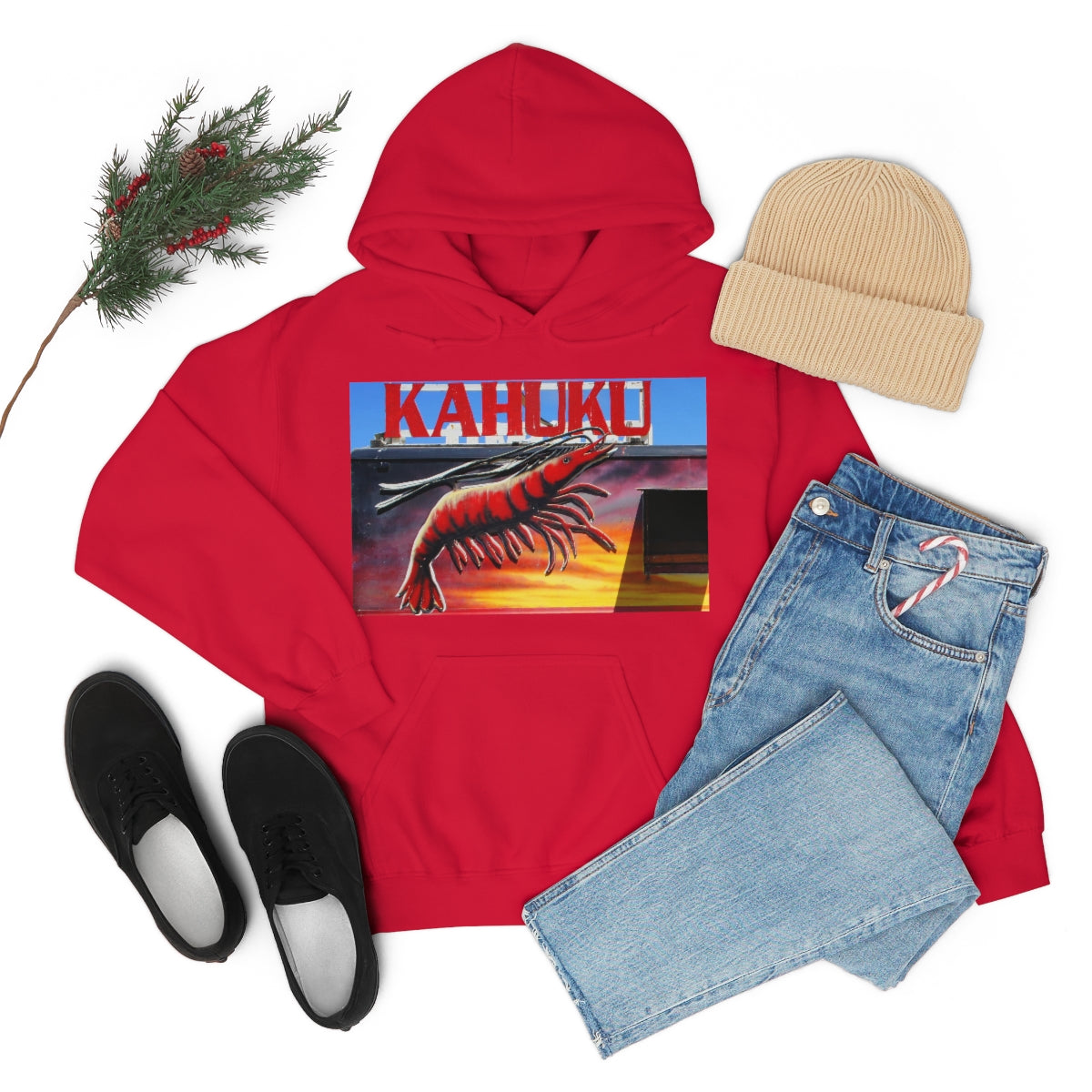 Kahuku Kai - Unisex Heavy Blend Hooded Sweatshirt - Fry1Productions