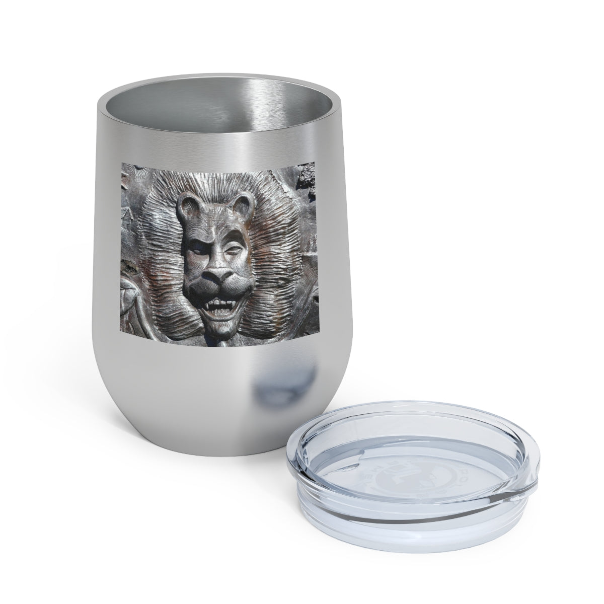 Lion's Friends Forever - 12 oz Insulated Wine Tumbler - Fry1Productions