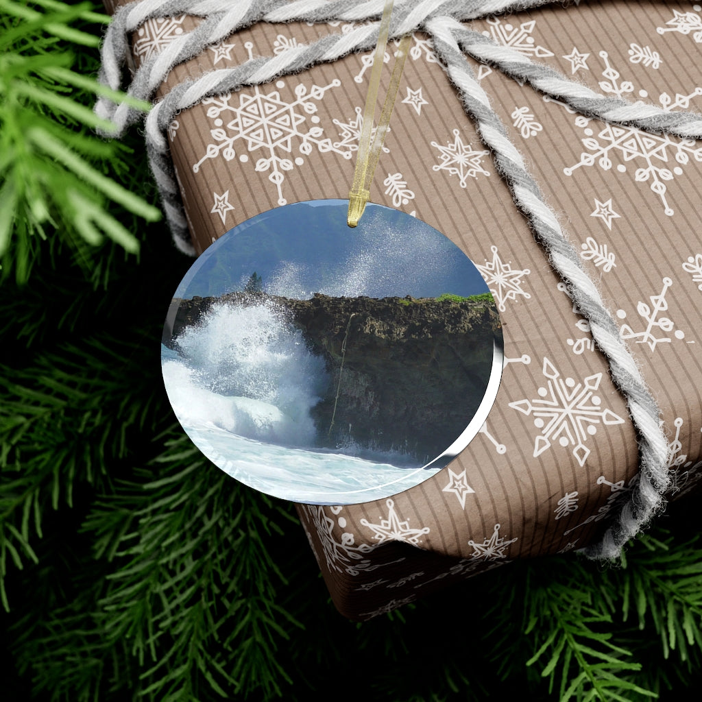Rockin Surfer's Rope - Glass Ornament - Fry1Productions