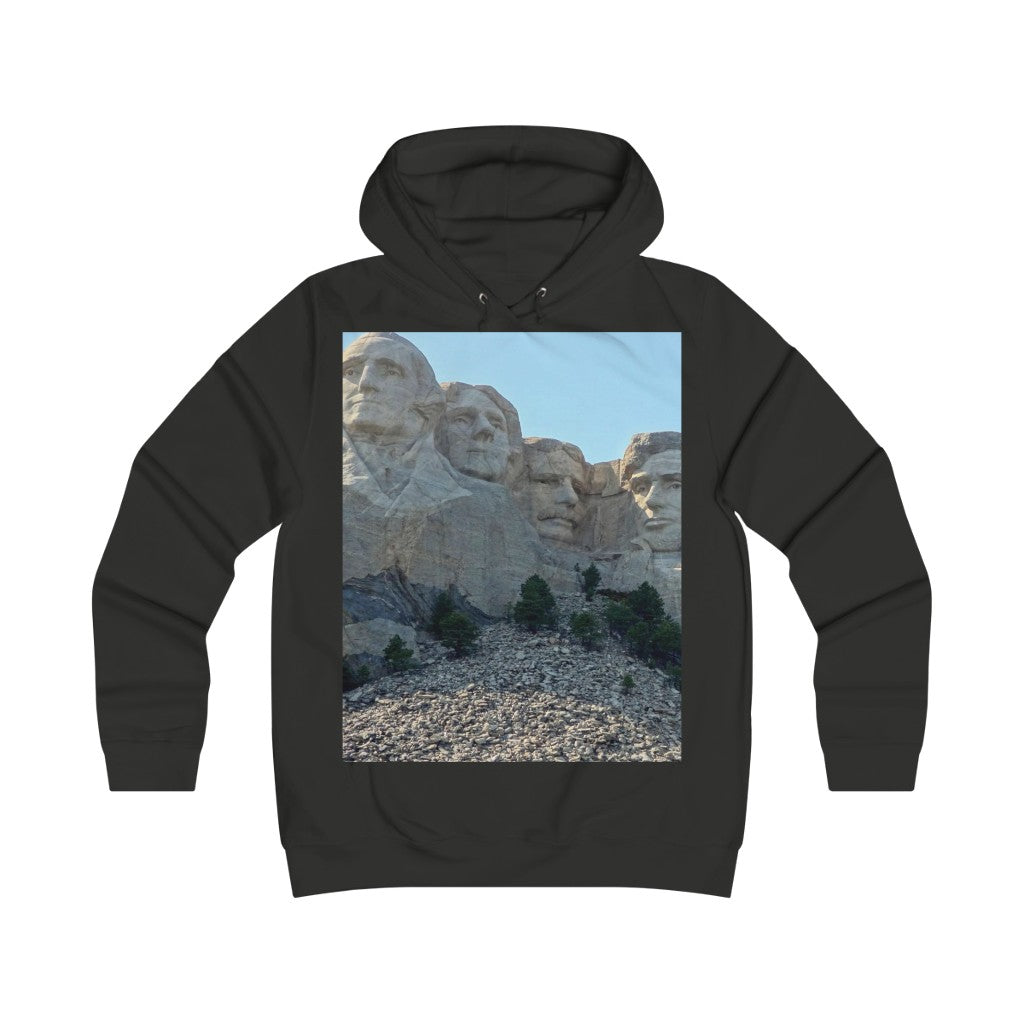 "History Remembered Forever" - Girlie College Hoodie - Fry1Productions