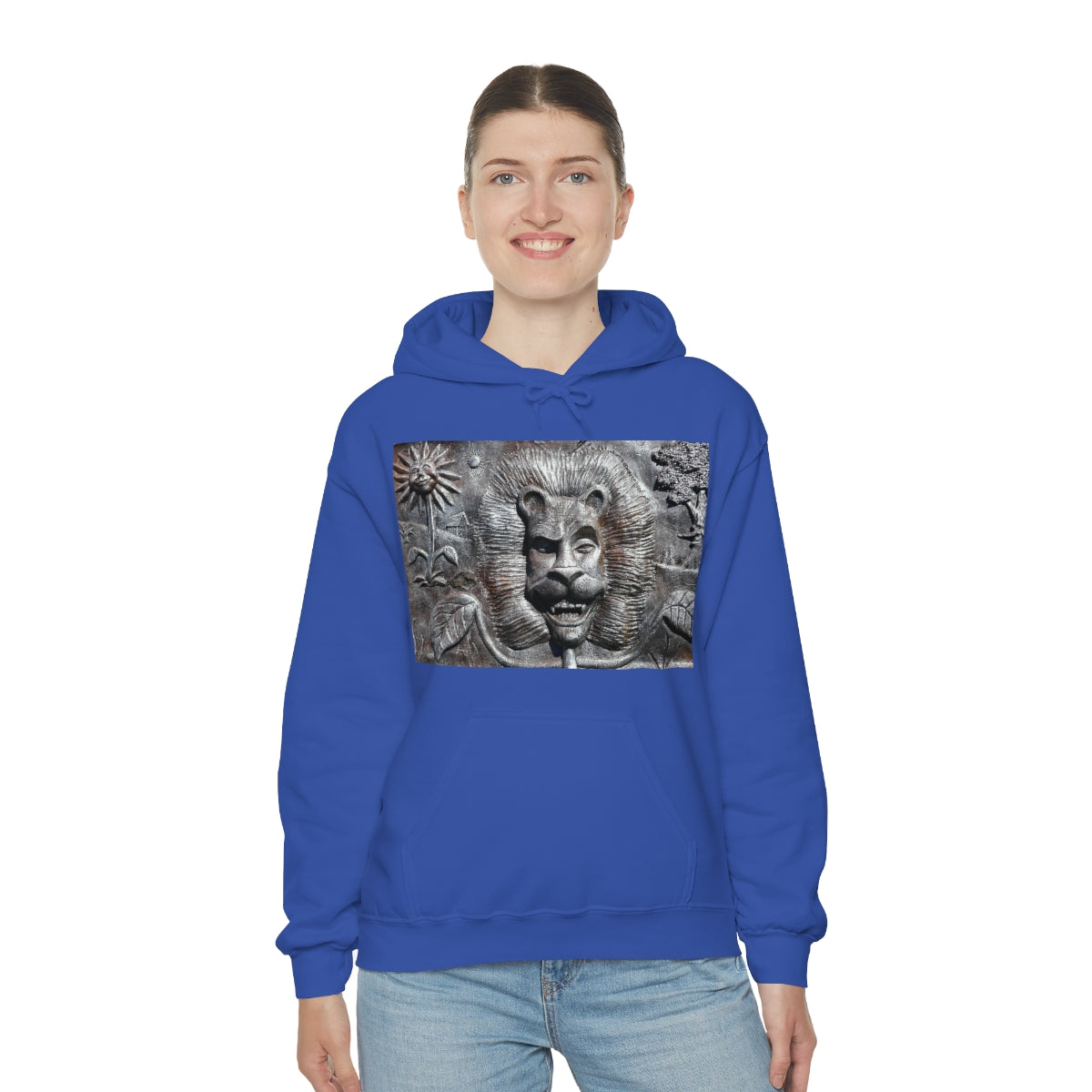 Lion's Friends Forever - Unisex Heavy Blend Hooded Sweatshirt - Fry1Productions