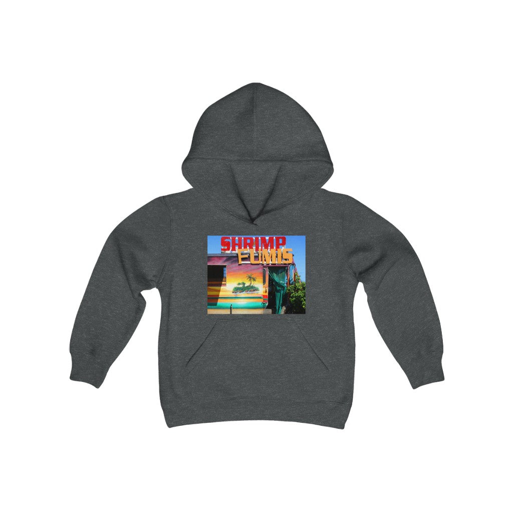 "Island Love" - Youth Heavy Blend Hooded Sweatshirt - Fry1Productions
