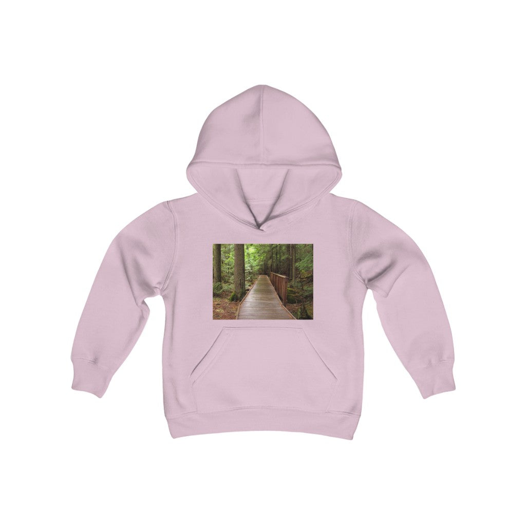 "Fauna Flora" - Youth Heavy Blend Hooded Sweatshirt - Fry1Productions
