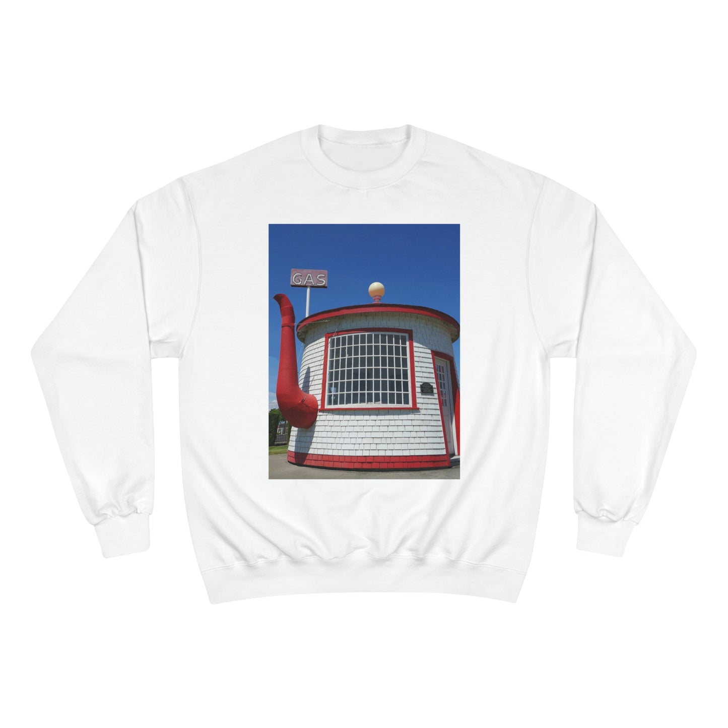 Historic Attraction Teapot Dome - Champion Sweatshirt - Fry1Productions