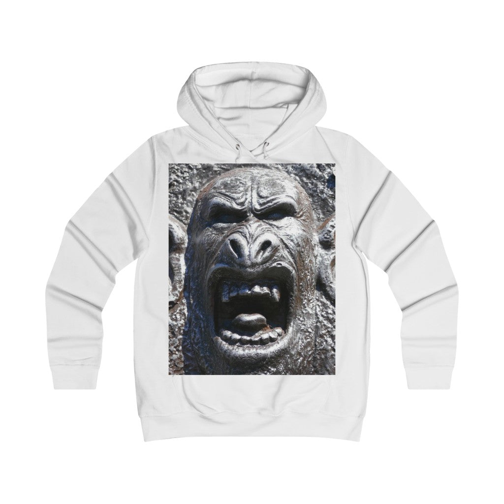 "Frenzy Scream" - Girlie College Hoodie - Fry1Productions