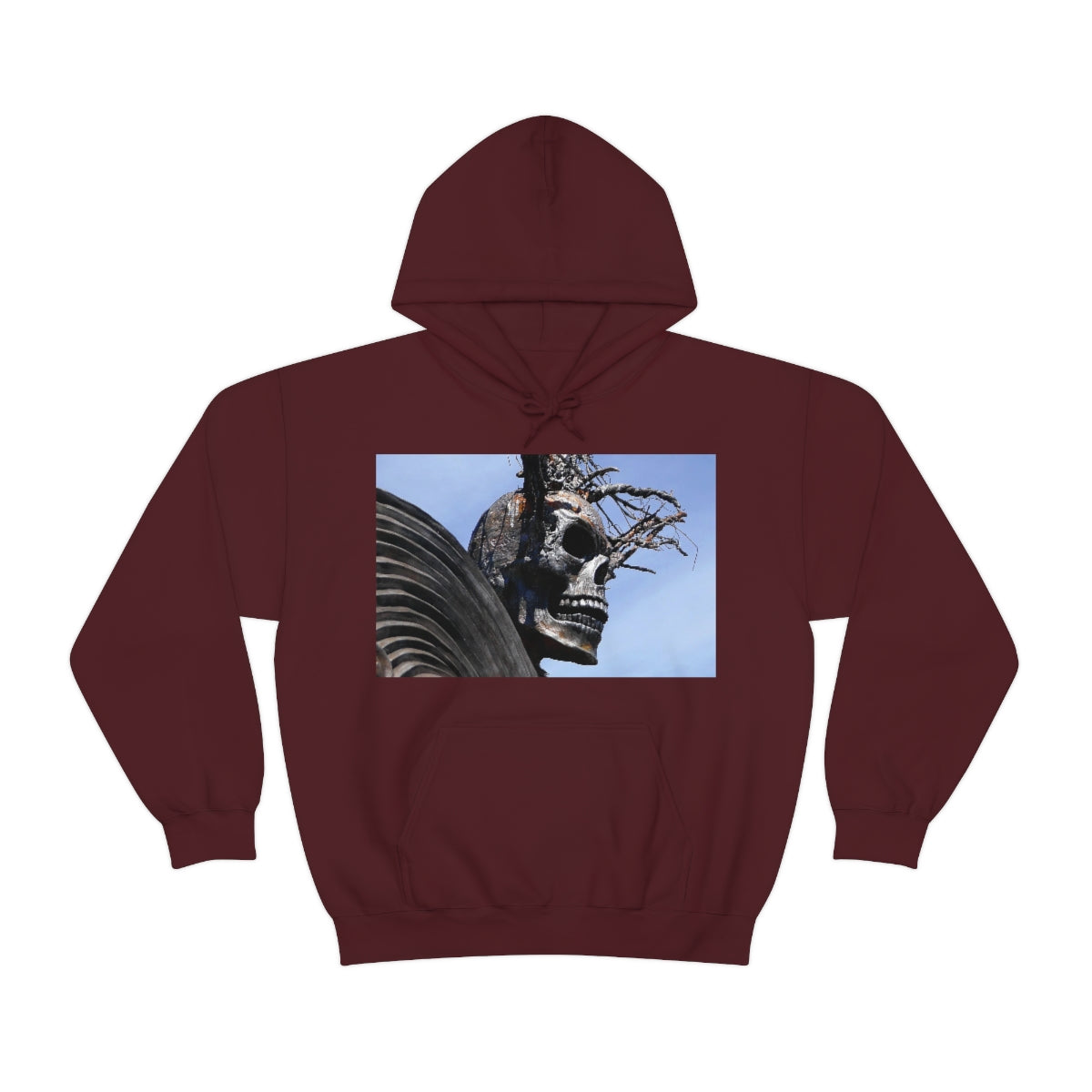 Skull Warrior - Unisex Heavy Blend Hooded Sweatshirt - Fry1Productions