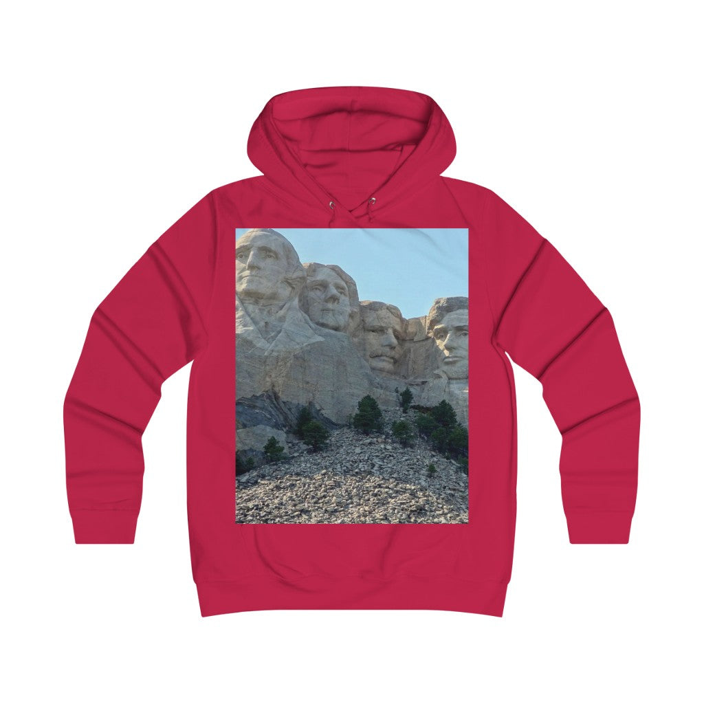 "History Remembered Forever" - Girlie College Hoodie - Fry1Productions