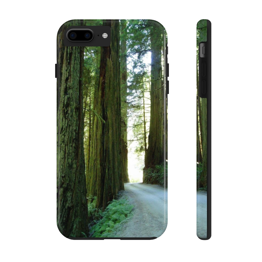 "Wandering Ferns and Giants" - iPhone Tough Case - Fry1Productions