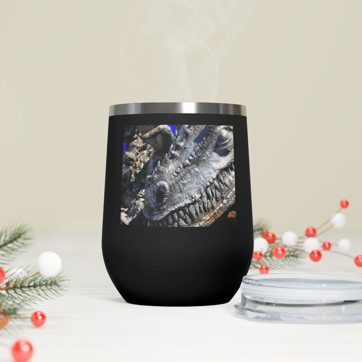 Delectable Vision - 12 oz Insulated Wine Tumbler - Fry1Productions