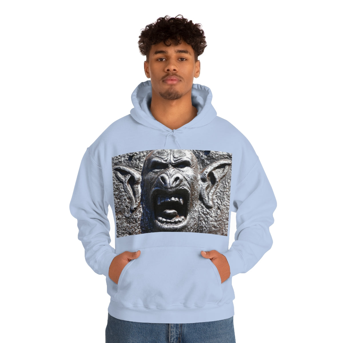 Frenzy Scream - Unisex Heavy Blend Hooded Sweatshirt - Fry1Productions