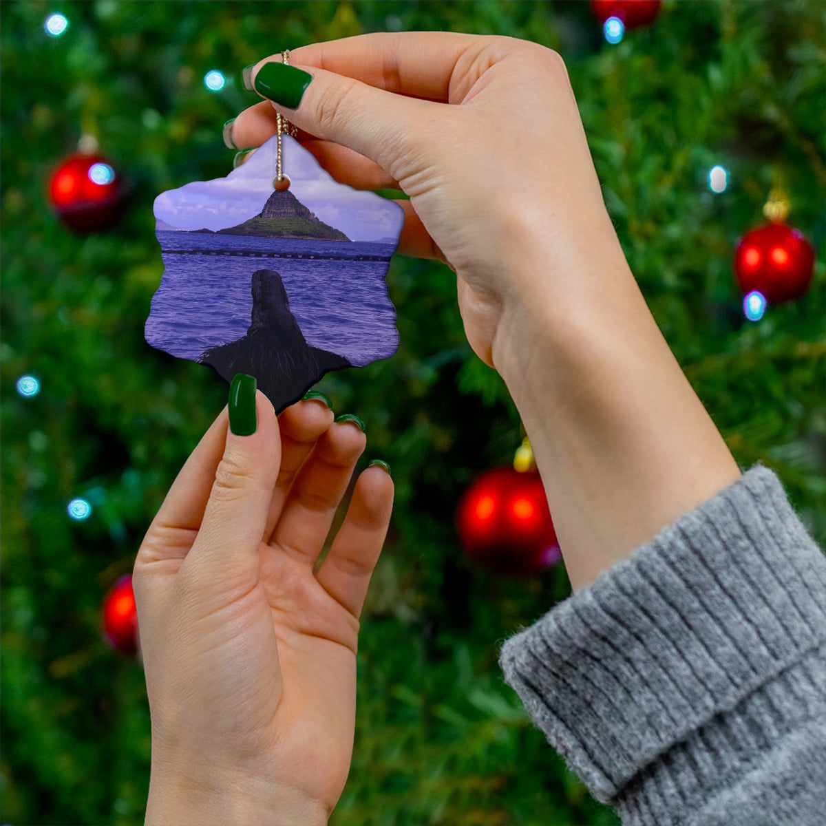 Wade To Chinaman's Hat - Ceramic Ornaments - Fry1Productions