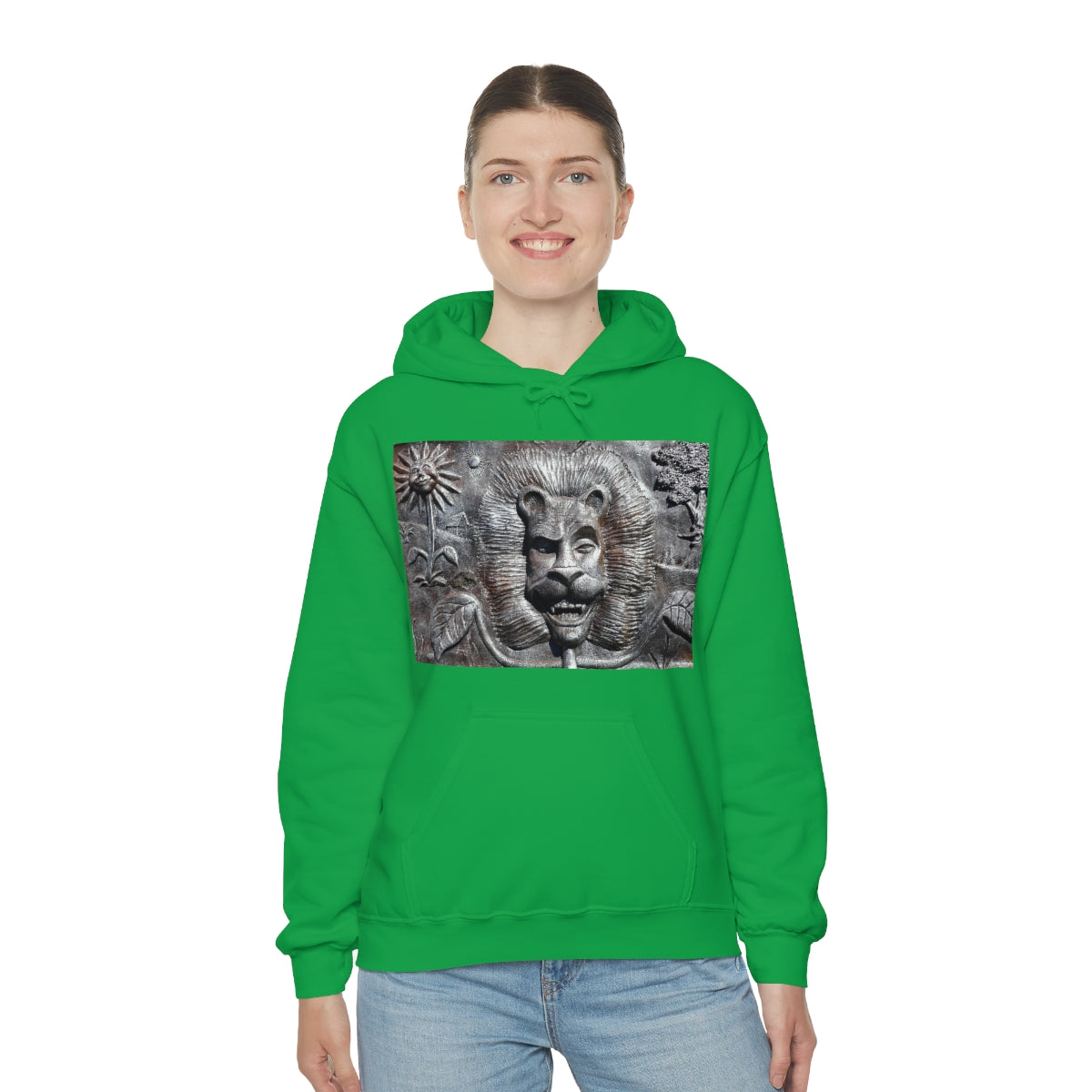 Lion's Friends Forever - Unisex Heavy Blend Hooded Sweatshirt - Fry1Productions