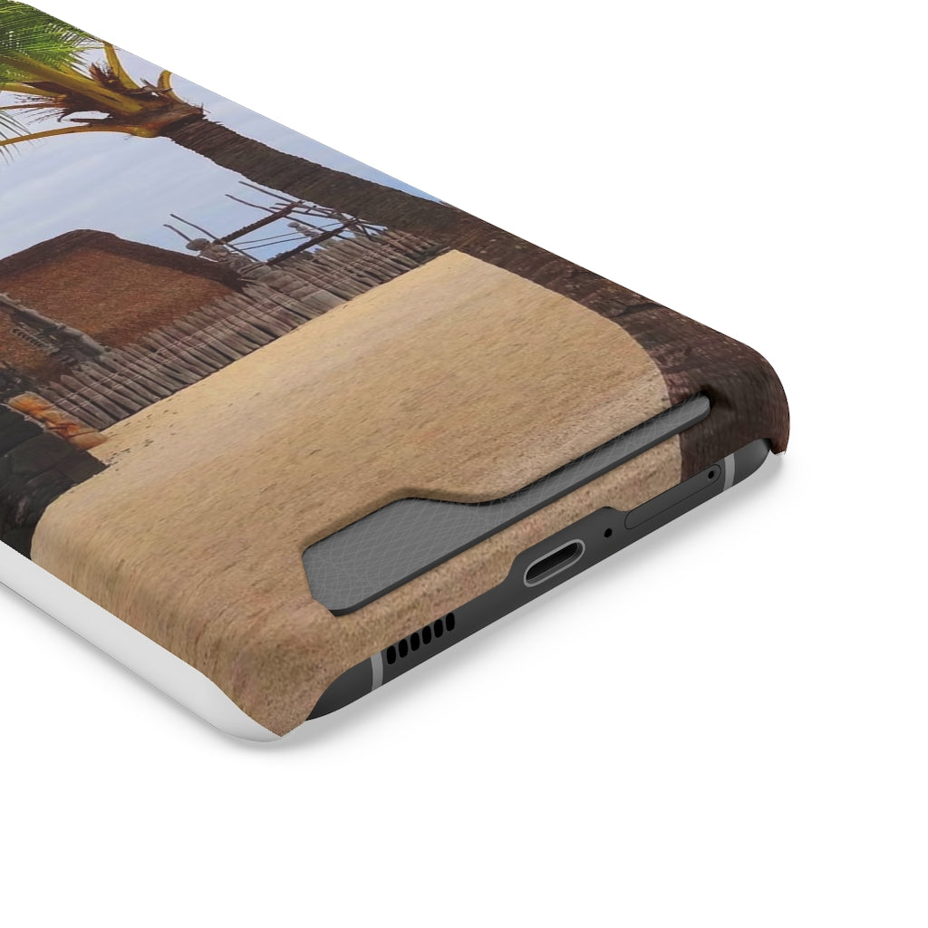 “Florescence Hale O Keawe” - Galaxy S22 S21 & iPhone 13 Case With Card Holder - Fry1Productions