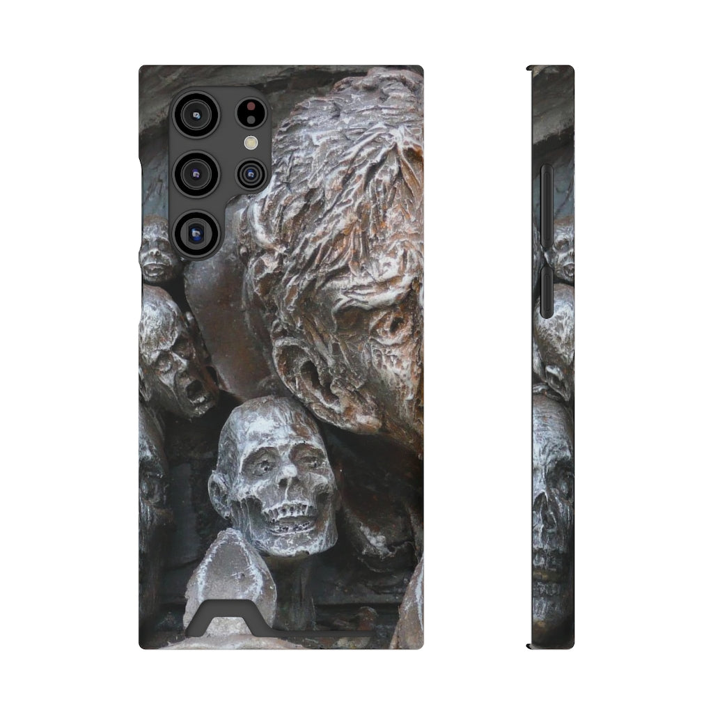 "Waiting for the King" - Galaxy S22 S21 & iPhone 13 Case With Card Holder - Fry1Productions